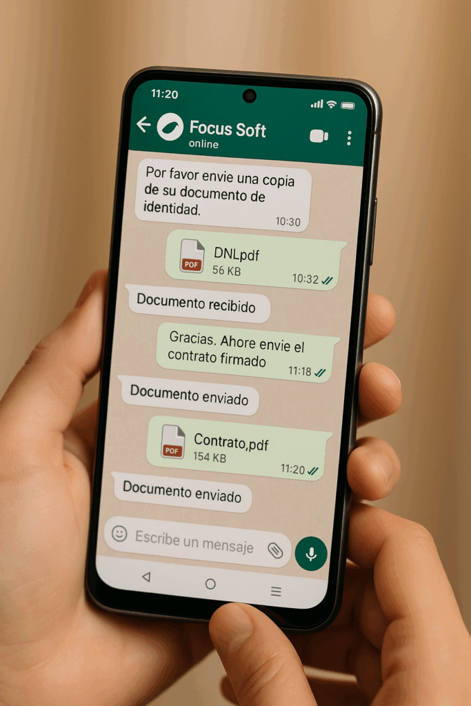 Sistema de Contratación y notificaciones por WhatsApp