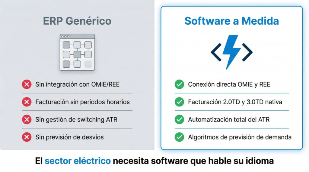 Erp genérico vs software a medida